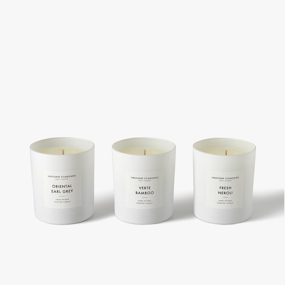 Uniform Standard luxury hand poured candle designed in East London